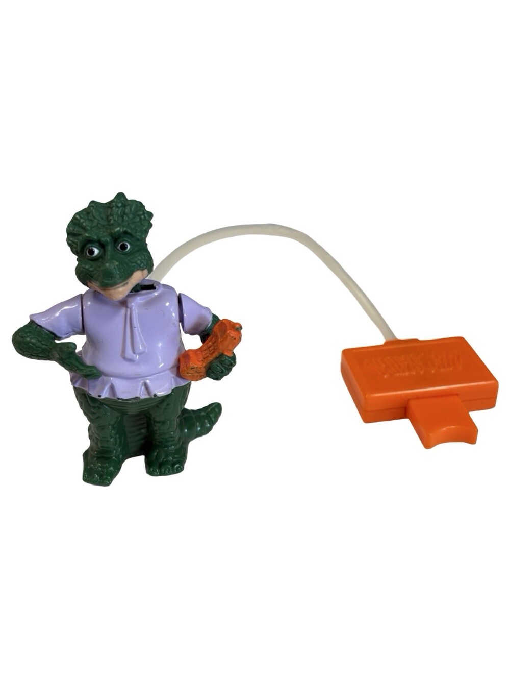 Vintage Dinosaurs Disney Sister Sinclair Toy Figure Pump Button